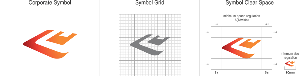 Corporate Symbol,Symbol Grid,Symbol Clear Space